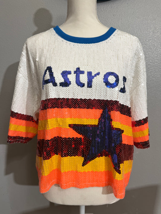 Astros crop top