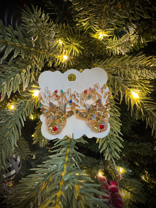 Reindeer Earrings