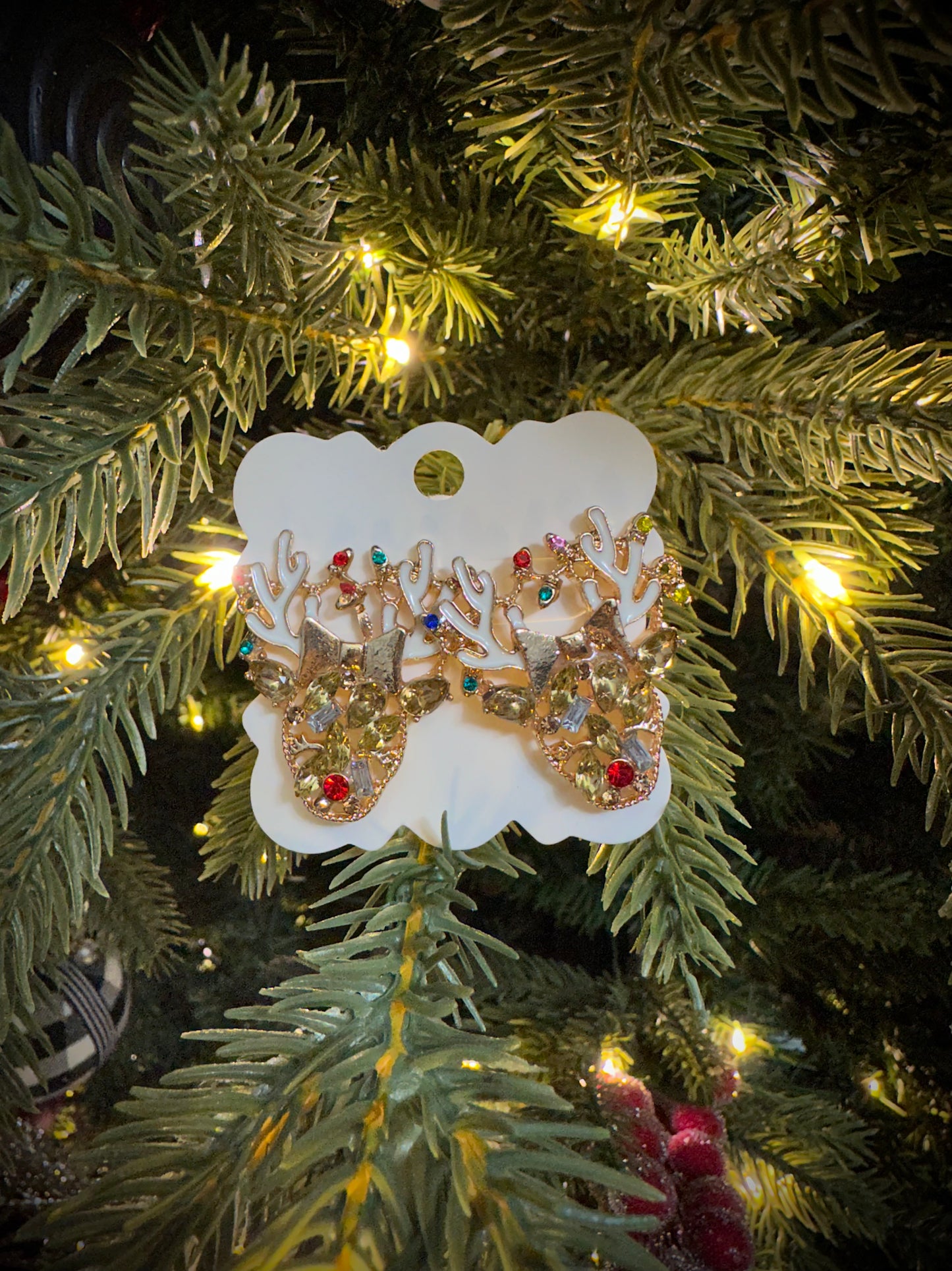 Reindeer Earrings