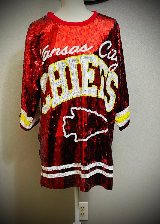 Chiefs jersey dress