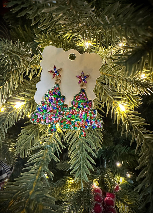 Christmas Tree Earrings